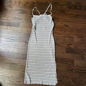 Abercrombie & Fitch Knit Midi Slip Dress